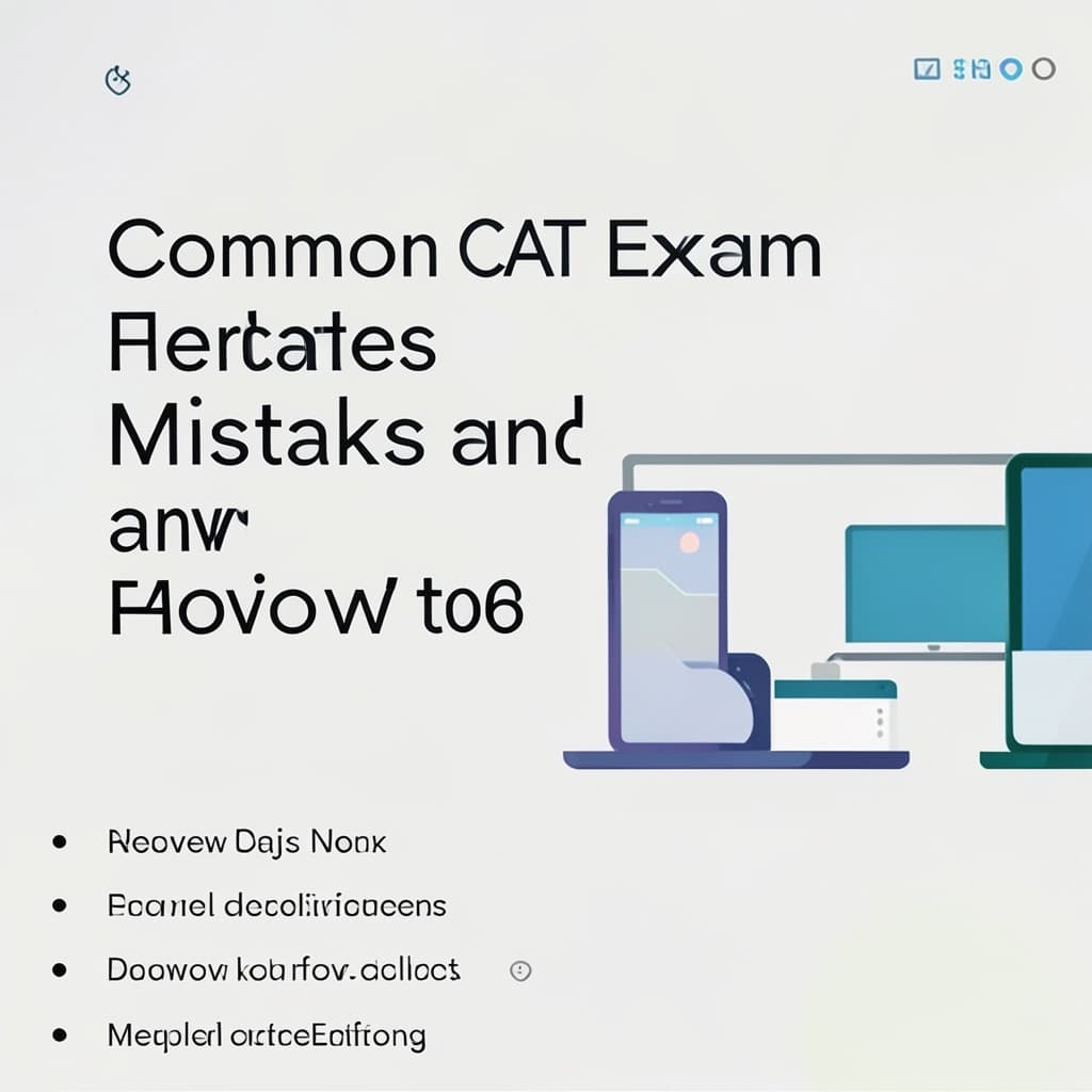 Common CAT Exam Mistakes and How to Avoid Them